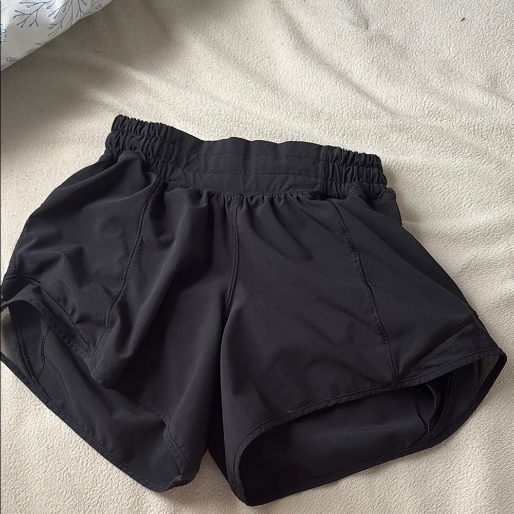 Lululemon Athletica Black Athletic Shorts